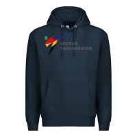 Navy world taekwondo sports Premium Hoodie - linhVisuals