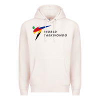 Pale Pink world taekwondo sports Premium Hoodie - linhVisuals