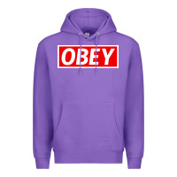 Purple obey Premium Hoodie - linhVisuals