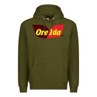 Army Green Ore-Ida Premium Hoodie - linhVisuals