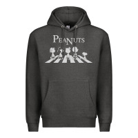 Charcoal Heather peanuts Premium Hoodie - linhVisuals