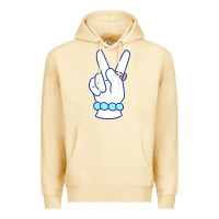 Pina Colada girl peace sign Premium Hoodie - linhVisuals