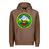 Chestnut great seal of the muscogee nation Premium Hoodie - linhVisuals