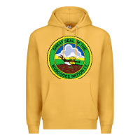 Mustard great seal of the muscogee nation Premium Hoodie - linhVisuals