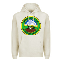Oatmeal Heather great seal of the muscogee nation Premium Hoodie - linhVisuals