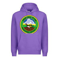 Purple great seal of the muscogee nation Premium Hoodie - linhVisuals