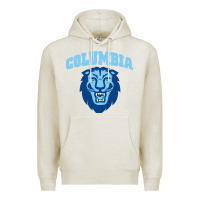 Oatmeal Heather columbia university Premium Hoodie - linhVisuals