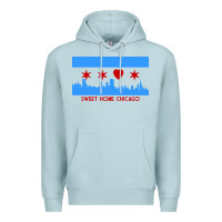 Blue Mist sweet home chicago Premium Hoodie - linhVisuals