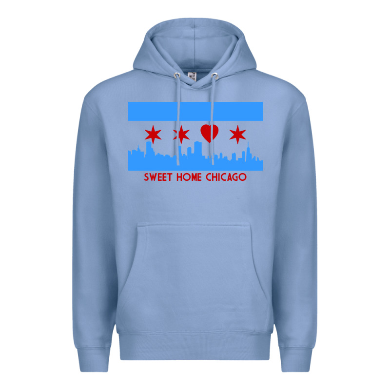 Sweet Home Chicago Premium Hoodie by linhVisuals | Teevron