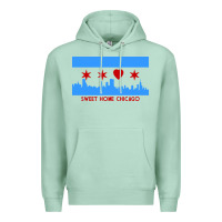 Seafoam sweet home chicago Premium Hoodie - linhVisuals