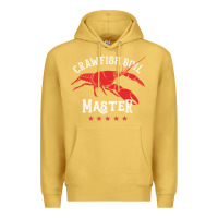 Antique Gold 5 stars crawfish boil master big red lobster Premium Hoodie - linhVisuals