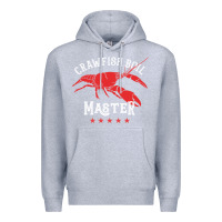 Heather Grey 5 stars crawfish boil master big red lobster Premium Hoodie - linhVisuals
