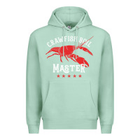 Seafoam 5 stars crawfish boil master big red lobster Premium Hoodie - linhVisuals