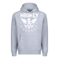 Heather Grey highly suspect 2022 Premium Hoodie - linhVisuals