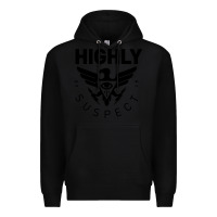 Black highly suspect 2022 Premium Hoodie - linhVisuals