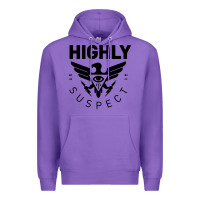 Purple highly suspect 2022 Premium Hoodie - linhVisuals