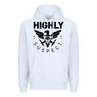 White highly suspect 2022 Premium Hoodie - linhVisuals
