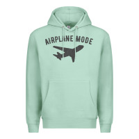 Seafoam airplane mode funny traveling design with flying plane Premium Hoodie - linhVisuals