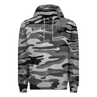 Slate Camo airplane mode funny traveling design with flying plane Premium Hoodie - linhVisuals