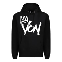Black KING VON MERCH Premium Hoodie - linhVisuals