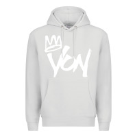 Dove Grey KING VON MERCH Premium Hoodie - linhVisuals