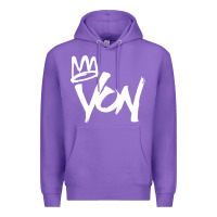 Purple KING VON MERCH Premium Hoodie - linhVisuals