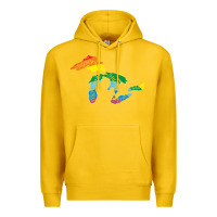 Lemon all michigan great lakes rainbow colors Premium Hoodie - linhVisuals