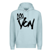 Blue Mist KING VON Premium Hoodie - linhVisuals