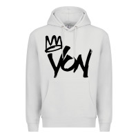 Dove Grey KING VON Premium Hoodie - linhVisuals