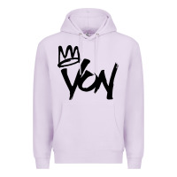Lilac KING VON Premium Hoodie - linhVisuals
