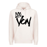 Pale Pink KING VON Premium Hoodie - linhVisuals