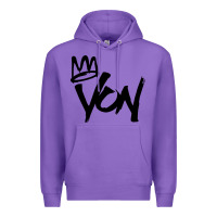 Purple KING VON Premium Hoodie - linhVisuals