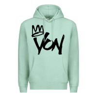 Seafoam KING VON Premium Hoodie - linhVisuals