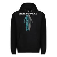 Black Ben Howard Premium Hoodie - linhVisuals