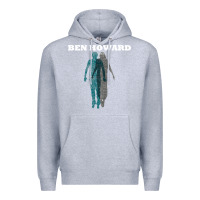 Heather Grey Ben Howard Premium Hoodie - linhVisuals