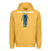 Mustard Ben Howard Premium Hoodie - linhVisuals