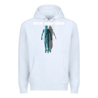 White Ben Howard Premium Hoodie - linhVisuals