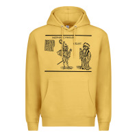 Antique Gold doctor faustus vintage illustration design Premium Hoodie - linhVisuals
