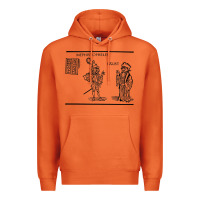 Carrot doctor faustus vintage illustration design Premium Hoodie - linhVisuals