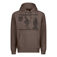 Coffee doctor faustus vintage illustration design Premium Hoodie - linhVisuals