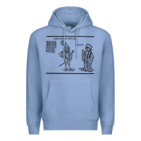 Colony Blue doctor faustus vintage illustration design Premium Hoodie - linhVisuals
