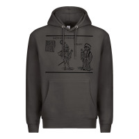 Smoke doctor faustus vintage illustration design Premium Hoodie - linhVisuals