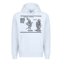 White doctor faustus vintage illustration design Premium Hoodie - linhVisuals