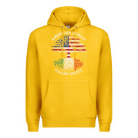 Lemon american grown italian roots usa italy flag tree Premium Hoodie - linhVisuals