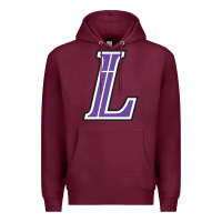 Burgundy lutheran high school Premium Hoodie - linhVisuals