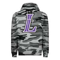Slate Camo lutheran high school Premium Hoodie - linhVisuals