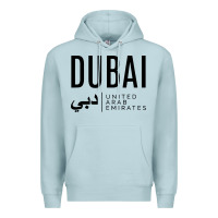 Blue Mist dubai united arab emirates Premium Hoodie - linhVisuals