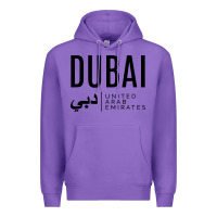 Purple dubai united arab emirates Premium Hoodie - linhVisuals