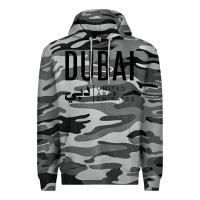 Slate Camo dubai united arab emirates Premium Hoodie - linhVisuals