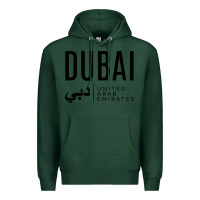 Sports Green dubai united arab emirates Premium Hoodie - linhVisuals